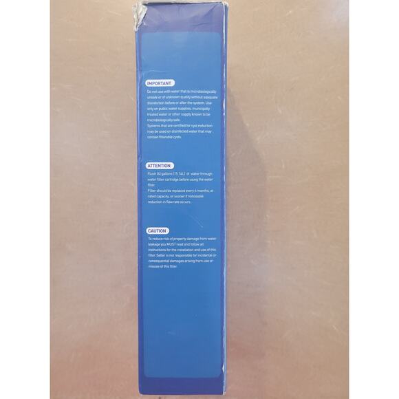 Ecley Refrigerator Water Filter Model EC-01 New 2 Pack - Picture 4 of 5